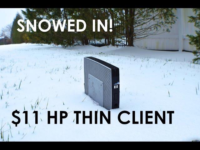 eBay Finds: $11 HP Thin Client T5740s Intel Atom N280 Overview and Demo