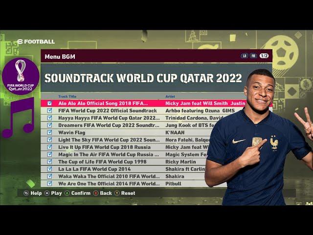 Soundtrack Fifa World Cup Qatar 2022 By WinPES21