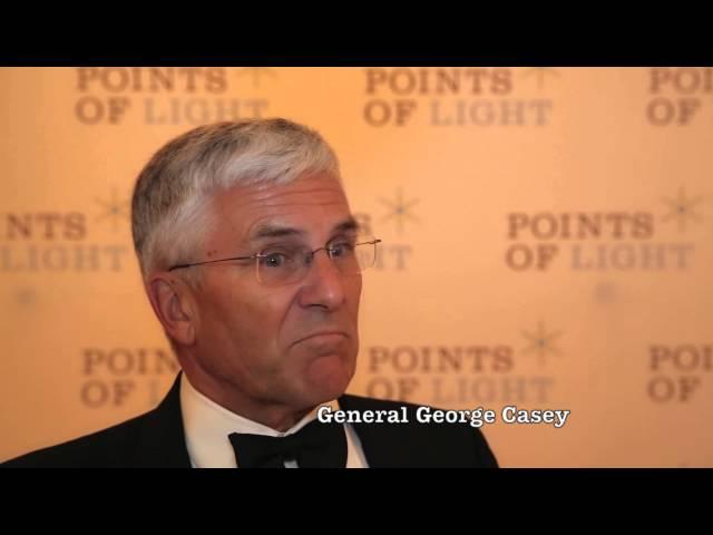 General George Casey On Points of Light's Community Blueprint