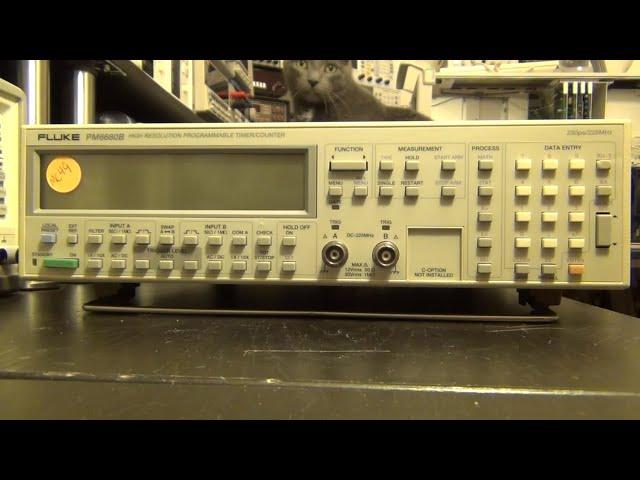 TSP #72 - Teardown, Repair & Calibration of a Fluke PM6680B 225MHz High Resolution Frequency Counter