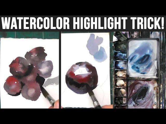 This Watercolor Highlight Trick Will Transform Your Art