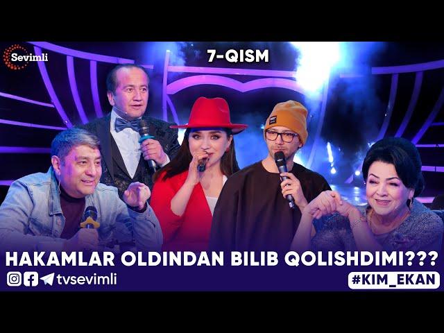 KIM EKAN SHOU | 7-SON HAKAMLAR OLDINDAN BILIB QOLISHDIMI???