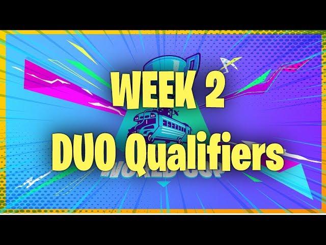 Fortnite World Cup Week 2 Duo Qualifiers