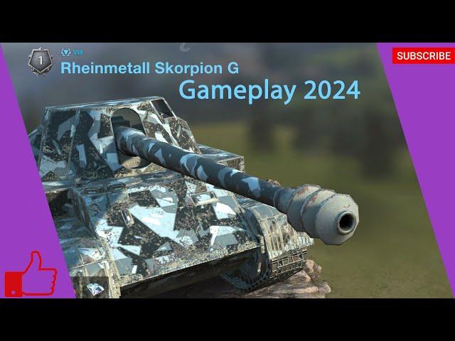 Rheinmetall Scorpion G - WoT Blitz  - City Gameplay 2024!