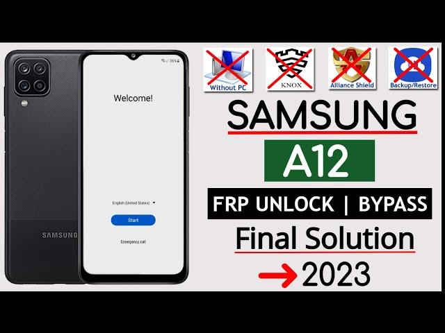 Samsung A12 Frp Bypas Without Pc | Without Backup/Restore Disabler Pro Final Solution 2023