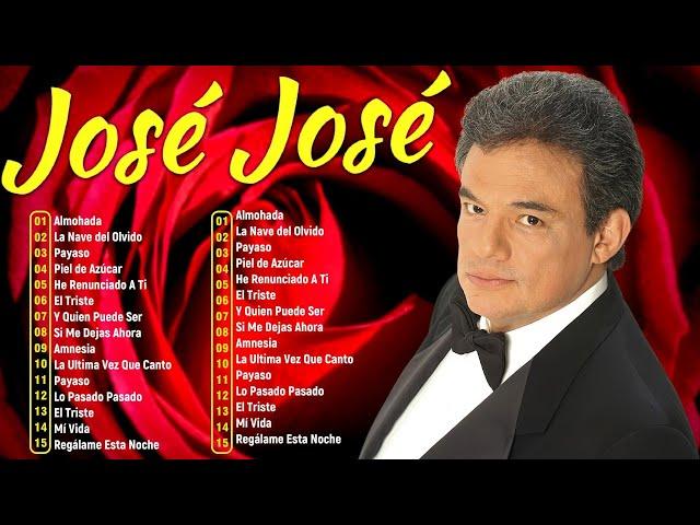 Jose Jose Sus 20 Grandes Exitos Baladas Inolvidables - Álbum Completo Éxitos Baladas Románticas