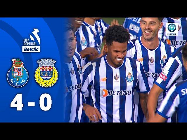 3 Tore in 10 Minuten! Porto überrennt Arouca nach der Pause | FC Porto - FC Arouca