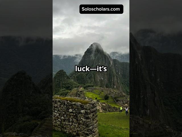 Machu Picchu: BuiltWithout Wheels? The Math Will Shock You!”