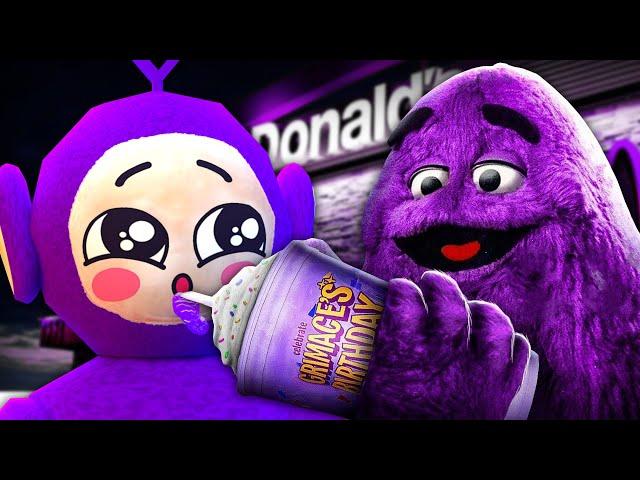 NEVER DRINK GRIMACE SHAKE! | Tinky Winky Plays: The Grimace Shake