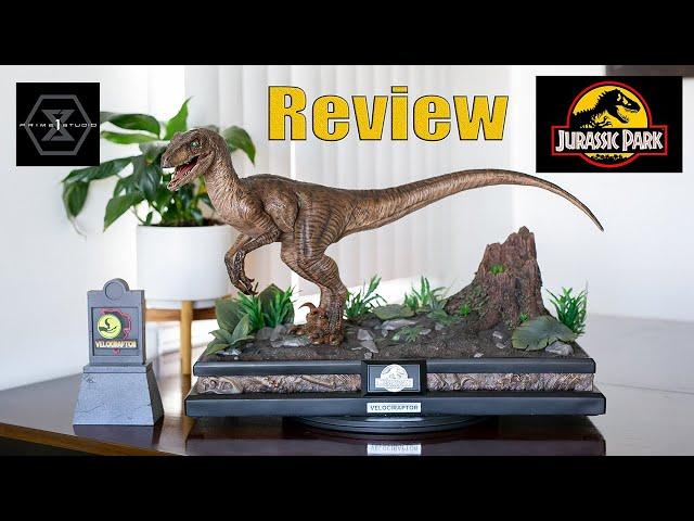 Prime 1 Studio Jurassic Park Velociraptor Open Mouth Review