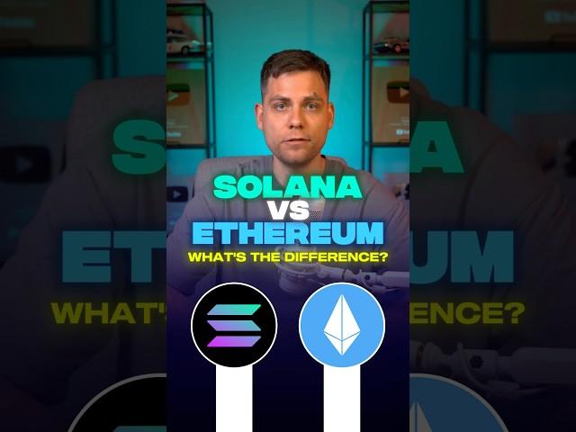 Solana vs Ethereum #solana #crypto #ethereum