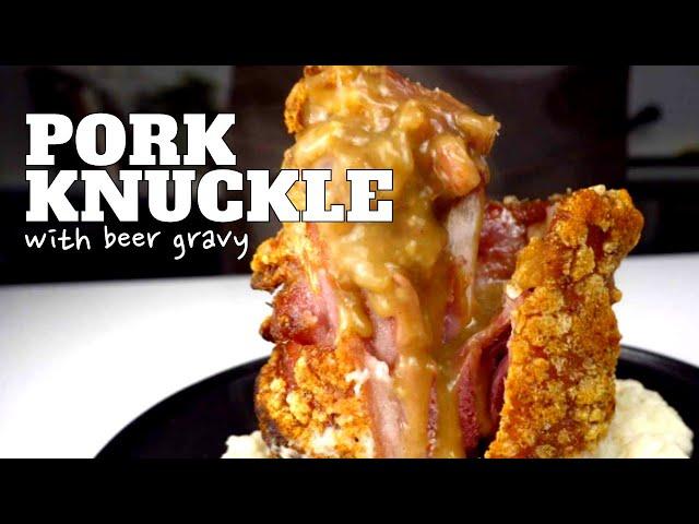 How to Make the Perfect Pork Knuckle with Beer Gravy