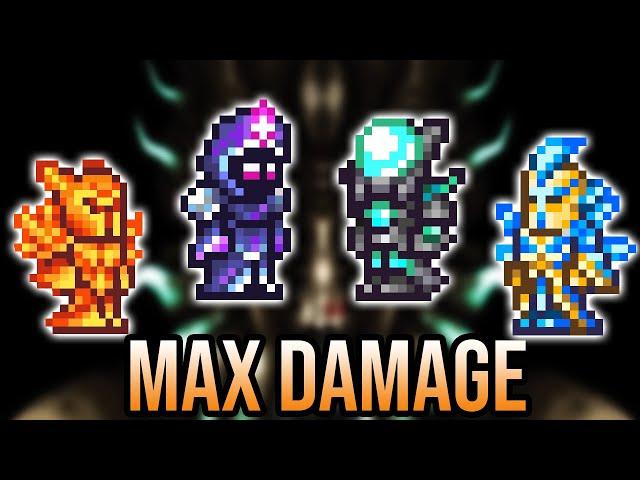 Max Damage Loadouts in Terraria