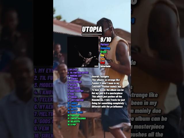 UTOPIA Review By Travis Scott