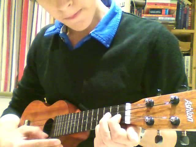 Sherlock theme tune - ukulele