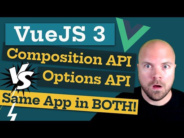 Vue JS 3: Composition API vs Options API - Same App in Both!