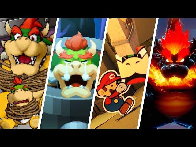 Evolution of Bowser Being Rescued by Mario (2003-2022)