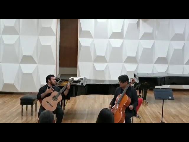 Libertango de Aztor Piazzolla/Guitarra y Cello/Alexis Sánchez y Mario Zavala