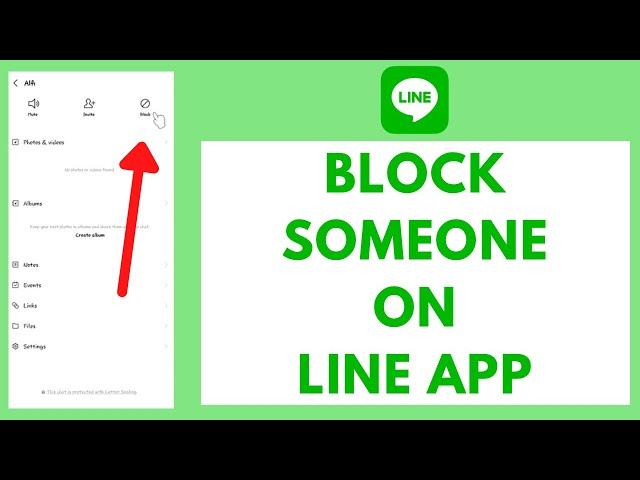 How to Block Someone on Line App in 2024 (EASY!!)