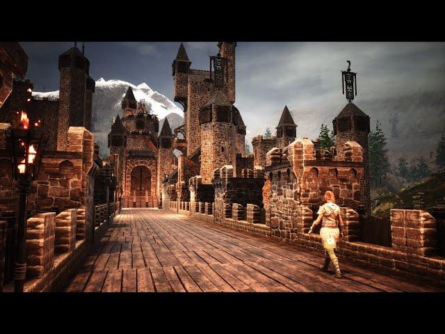 how to build a castle on an island PEOPLE OF THE DRAGON DLC [timelapse] - CONAN EXILES