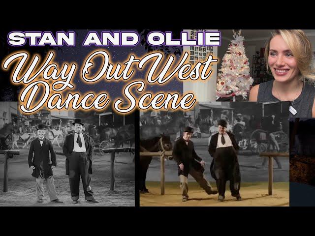 Stan And Ollie Way Out West Dance! Shot By Shot Comparison!!  My First Time Watching!!