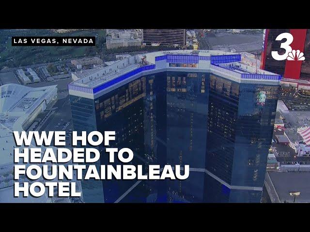 WWE Hall of Fame ceremony headed to Fontainebleau Las Vegas during WrestleMania week