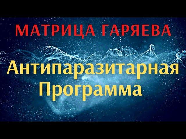 Чистая матрица Гаряева П.П. - Антипаразитарная Программа.