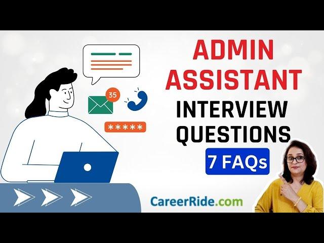 Admin Assistant Interview Questions | Administrative Assistant Interview Questions