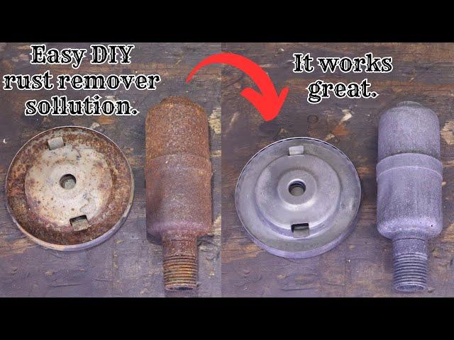 Super easy DIY rust remover that actually works.