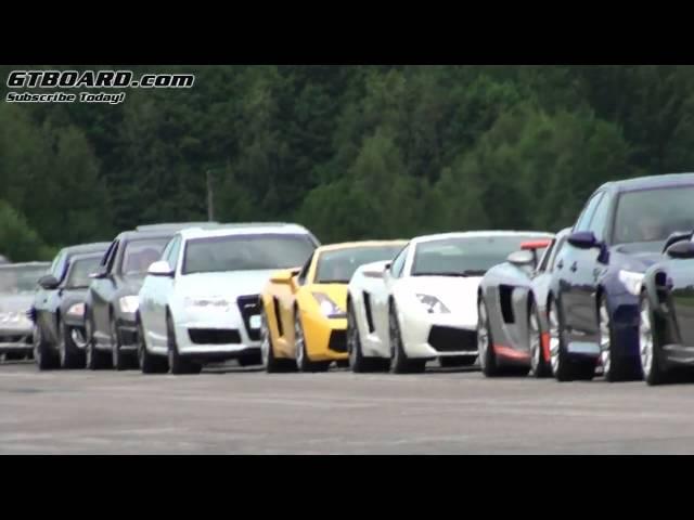 HD+ : GTBOARD.com Supercar Shootout August '09: Teaser Launching the Koenigsegg CCR and CGT