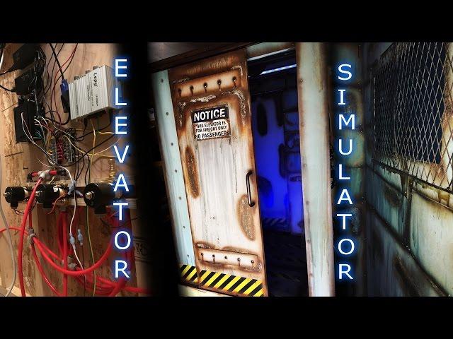 DIY Homemade Freight Elevator Simulator