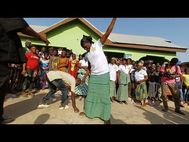 Excellent Frafra pogne dance with styles from Yorogo Aburebisi.