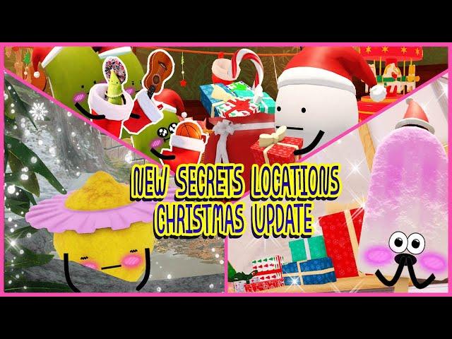 Roblox - New Secrets in locations Christmas Update of Secret Staycation