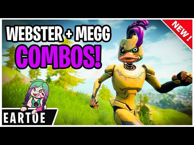 *NEW* WEBSTER & MEGG Combos in Fortnite (Fortnite Battle Royale)