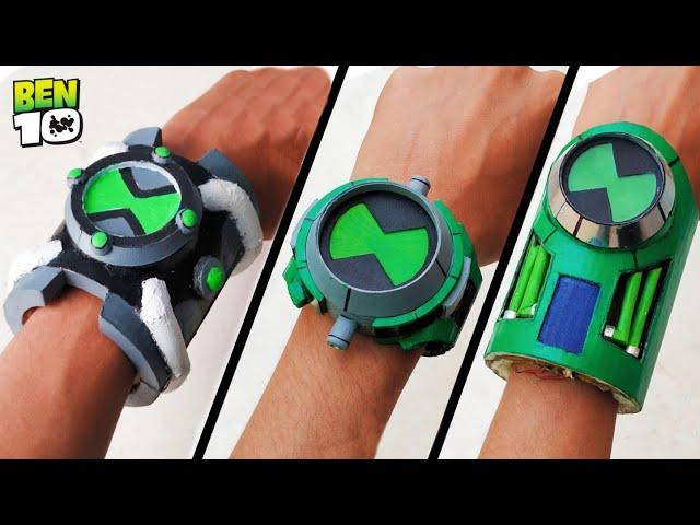 TOP 3 BEN 10 Cardboard Replica Omnitrix | How To Make Ben 10 Omnitrix |