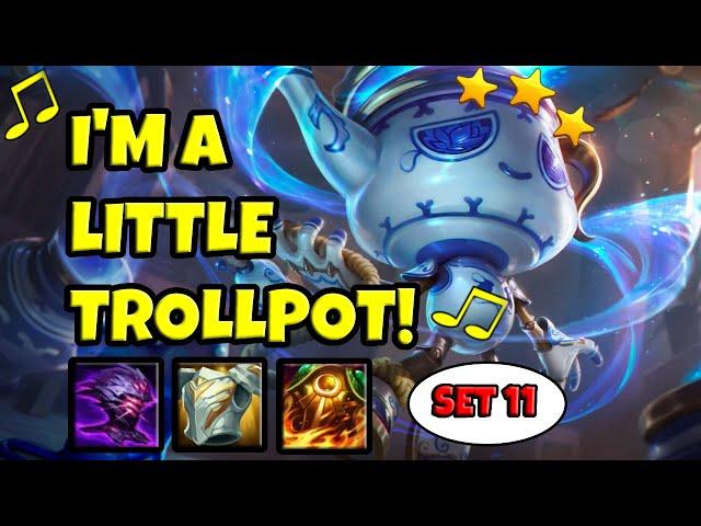 ATTEMPTING TO TROLL WITH AMUMU SET 11 TFT