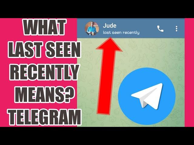 what last seen recently in telegram means? (telegram last seen recently)