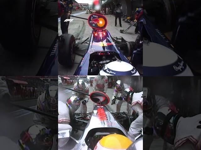 Fighting... In The Pit Lane! ️
