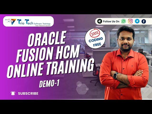 Oracle Fusion HCM Cloud Online Training |Oracle Fusion Cloud HCM Training |Oracle HCM Course  Demo-1