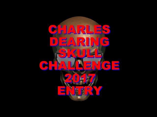 My Skull Challenge 2017 Entry- Charles Dearing on the Scroll Saw