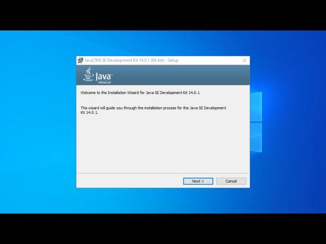 How to Install and Setup Java JDK 14 on Windows 10