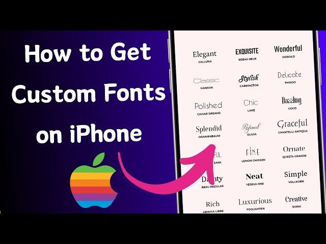 How To Change Size & Font Style on iPhone iOS 18 | iOS 18 Fonts Style | iOS 18