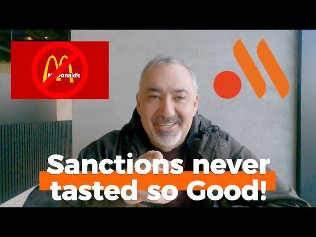 SHOCKING! IS Russia's VKUSNO E TOCHKA actually McDONALD'S? Conspiracy Theory NO MORE!