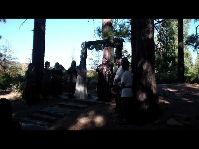 Jonathan & Stephanie Viking Hand-Fast Wedding Ceremony