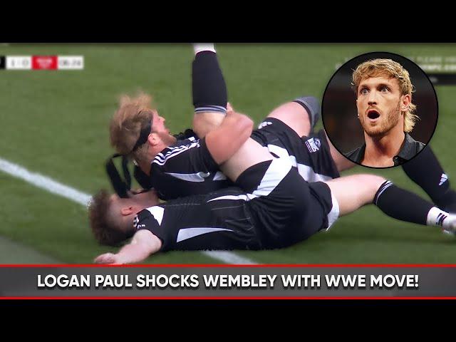 Logan Paul Shocks Wembley with WWE Move! Sidemen Charity Match 2025