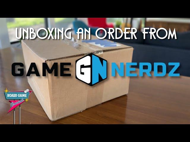 Unboxing an Order from Game Nerdz (Iron Clays!)