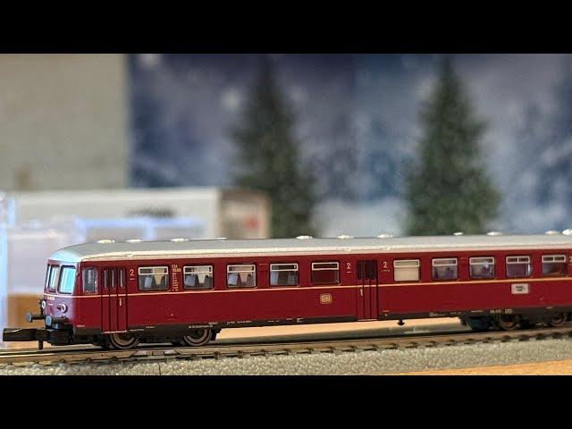 Marklin 88250 ETA 150 Railcar Set Insider Model Test Run at z.scale.hobo 10.06.2024