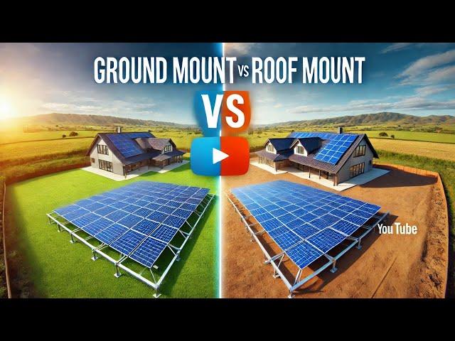 Reason ground mount and higher voltage mite be better for your solar system.