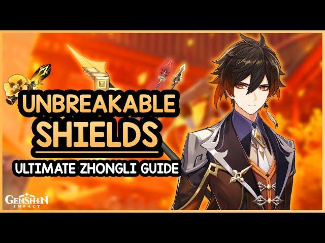 TANKIEST SHIELDS! • How To Build Zhongli - Artifacts, Weapons, Teams, Showcase | Genshin Impact