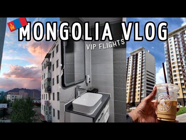 Apartment Tour, VIP Flights Are Difficult For Me + Lots Of New Things! | MONGOLIA VLOG